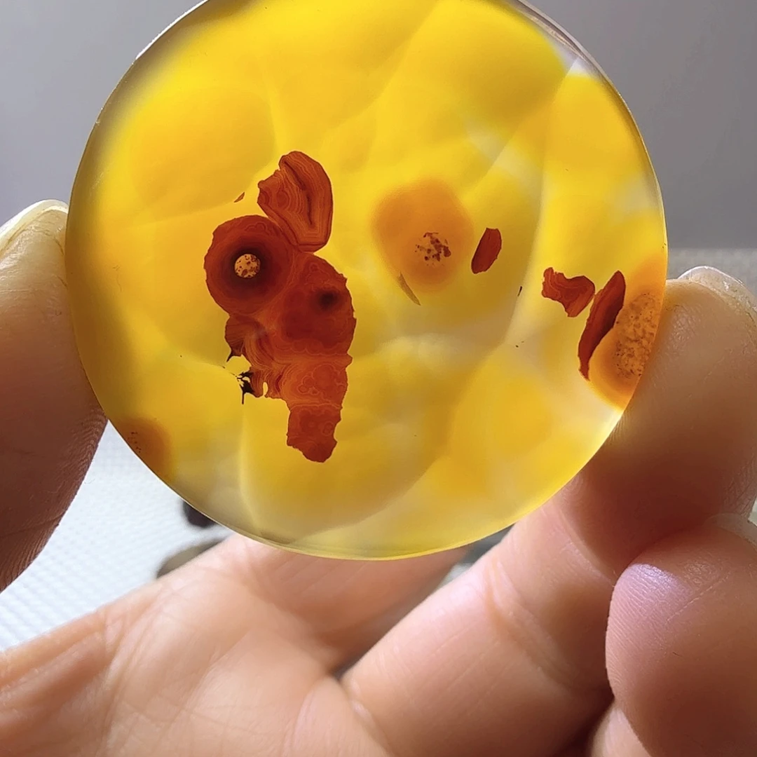 玛瑙/玉髓未镶嵌吊坠(不含链)