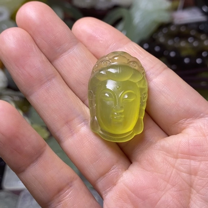 岫玉天然岫玉挂件未镶嵌