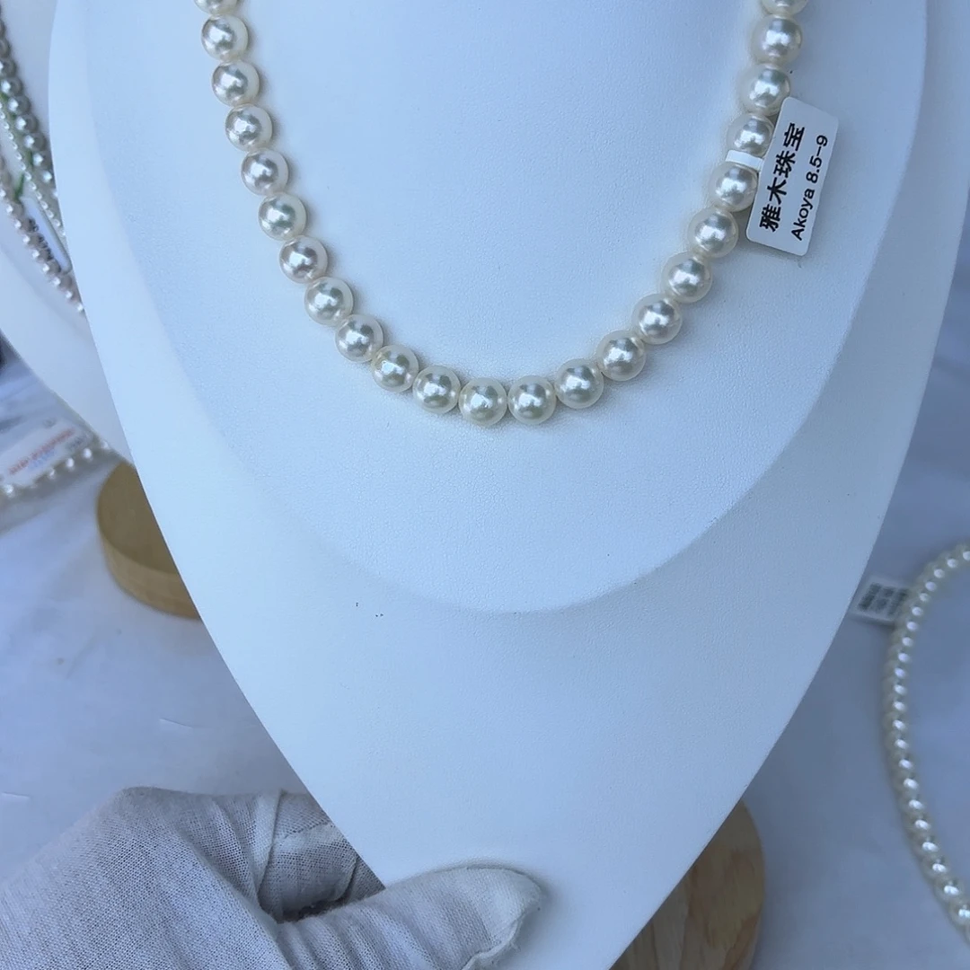 颈饰海水珍珠银S925镶嵌