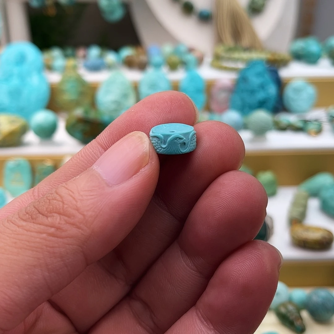 绿松石未镶嵌配饰