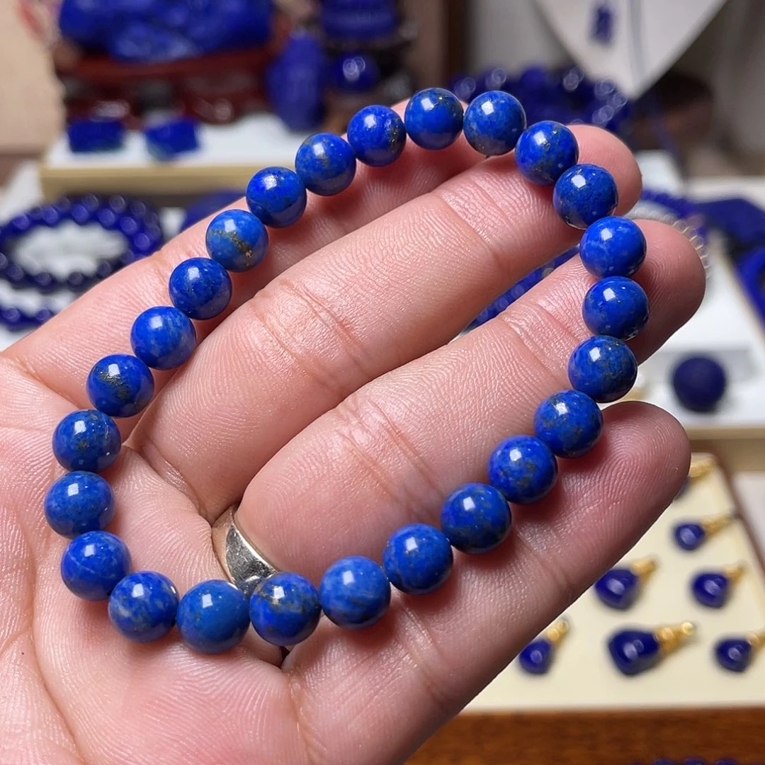 青金石未镶嵌福利8mm手串