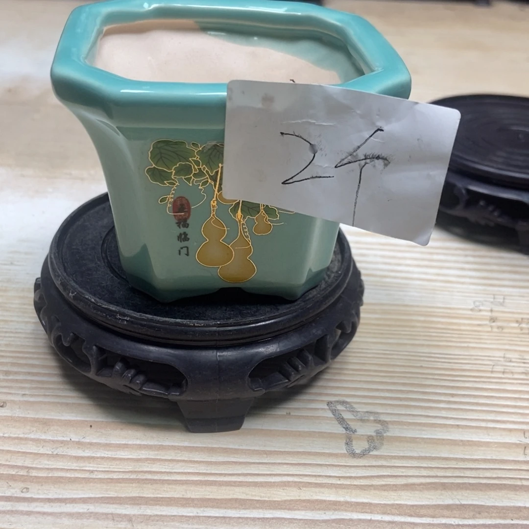瓷片陶瓷花盆陶瓷艺术