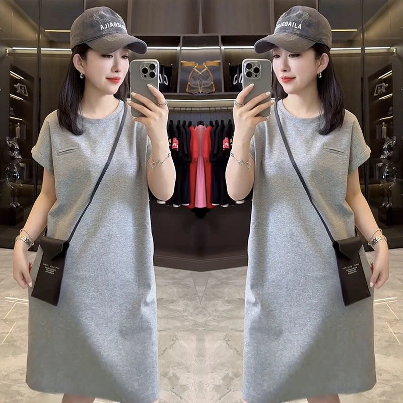 夏装显瘦时尚休闲连衣裙