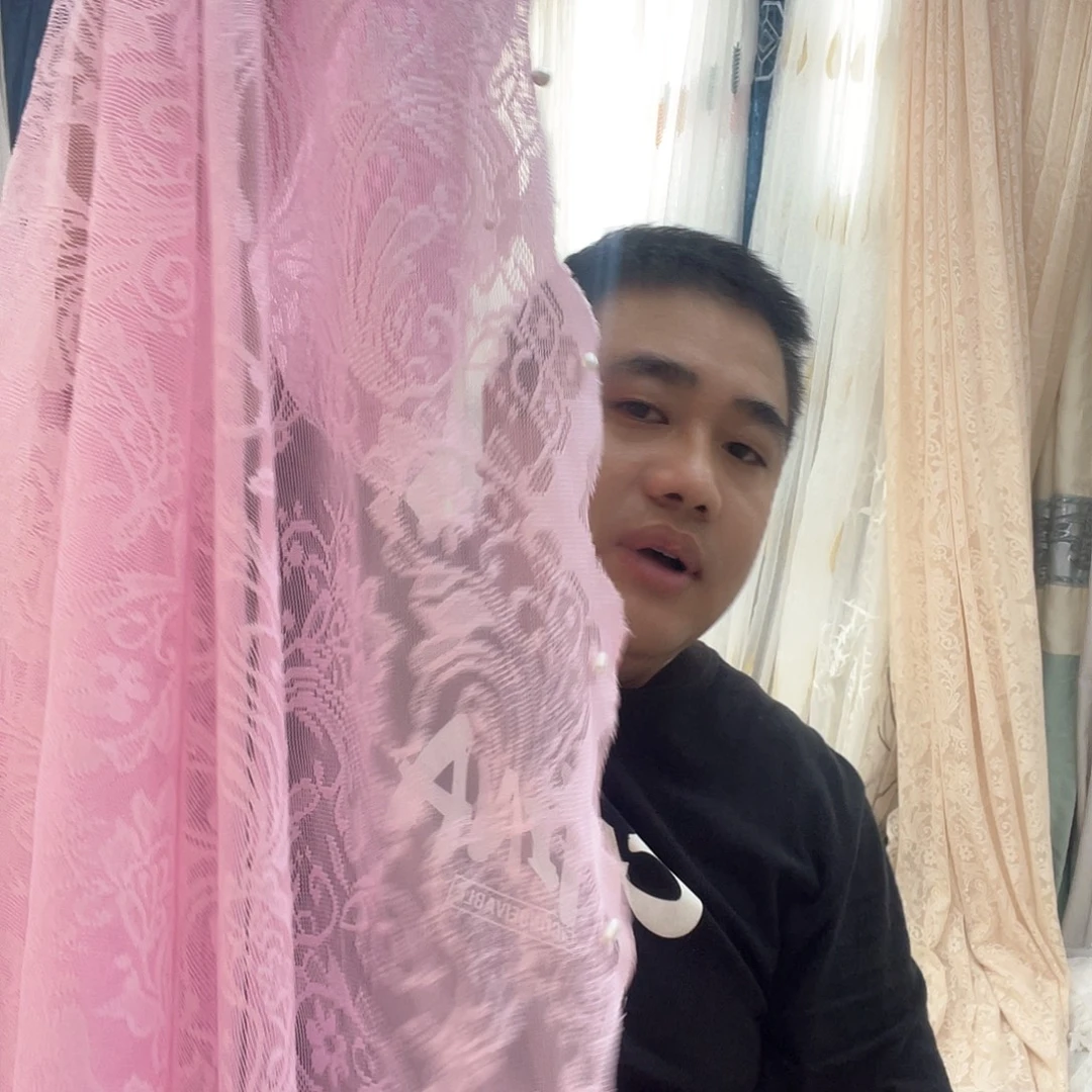 开***心纱定制产品窗纱蕾丝