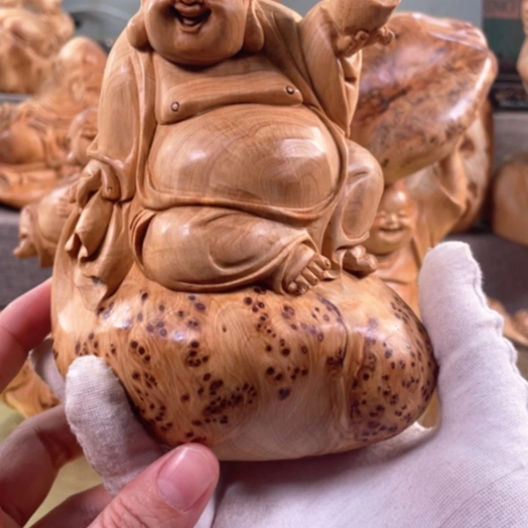 【闪购商品】柏木（崖柏）南****佛崖柏工艺品摆件