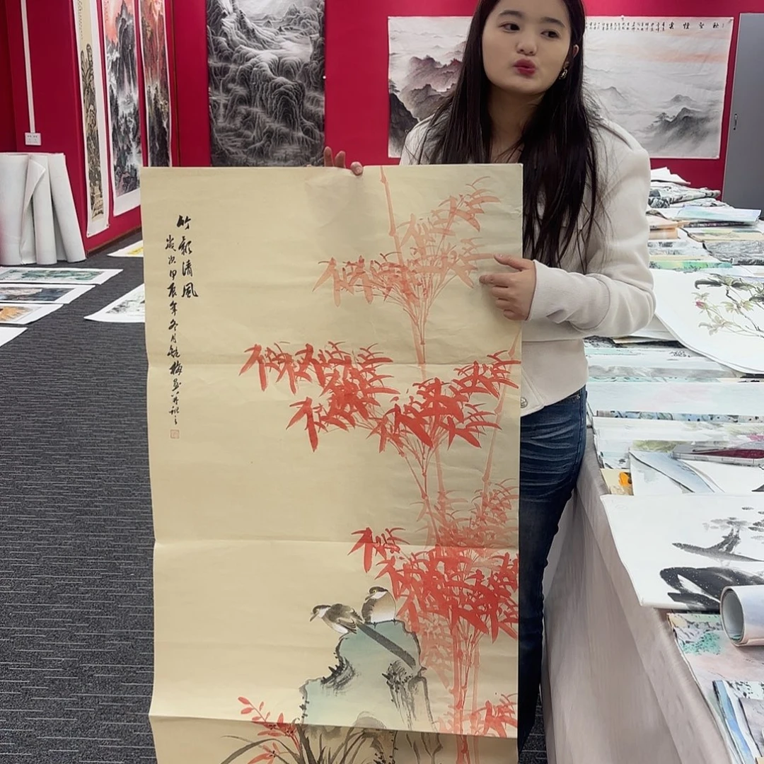 国画国画作品纯手绘