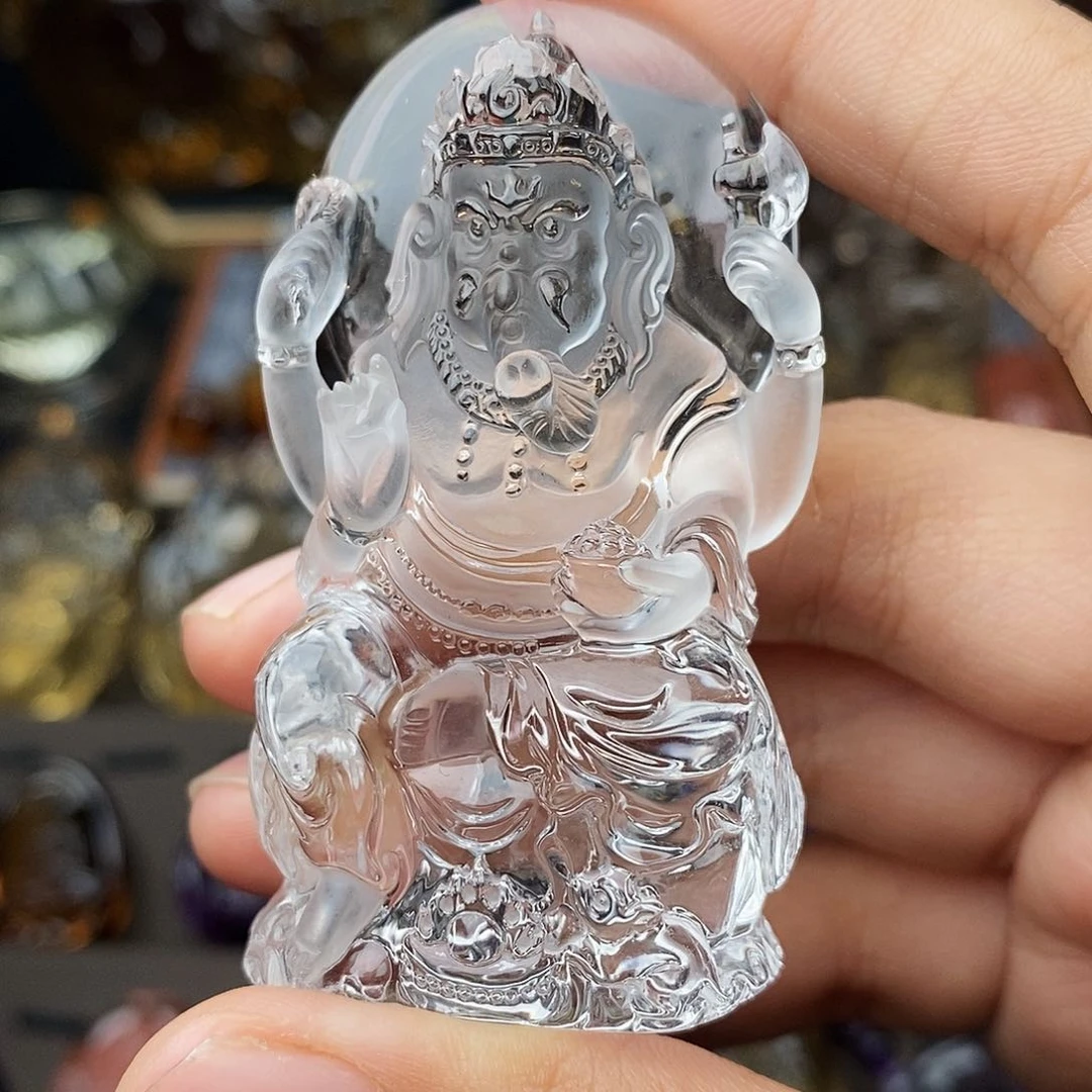 水晶吊坠未镶嵌非**可吊坠