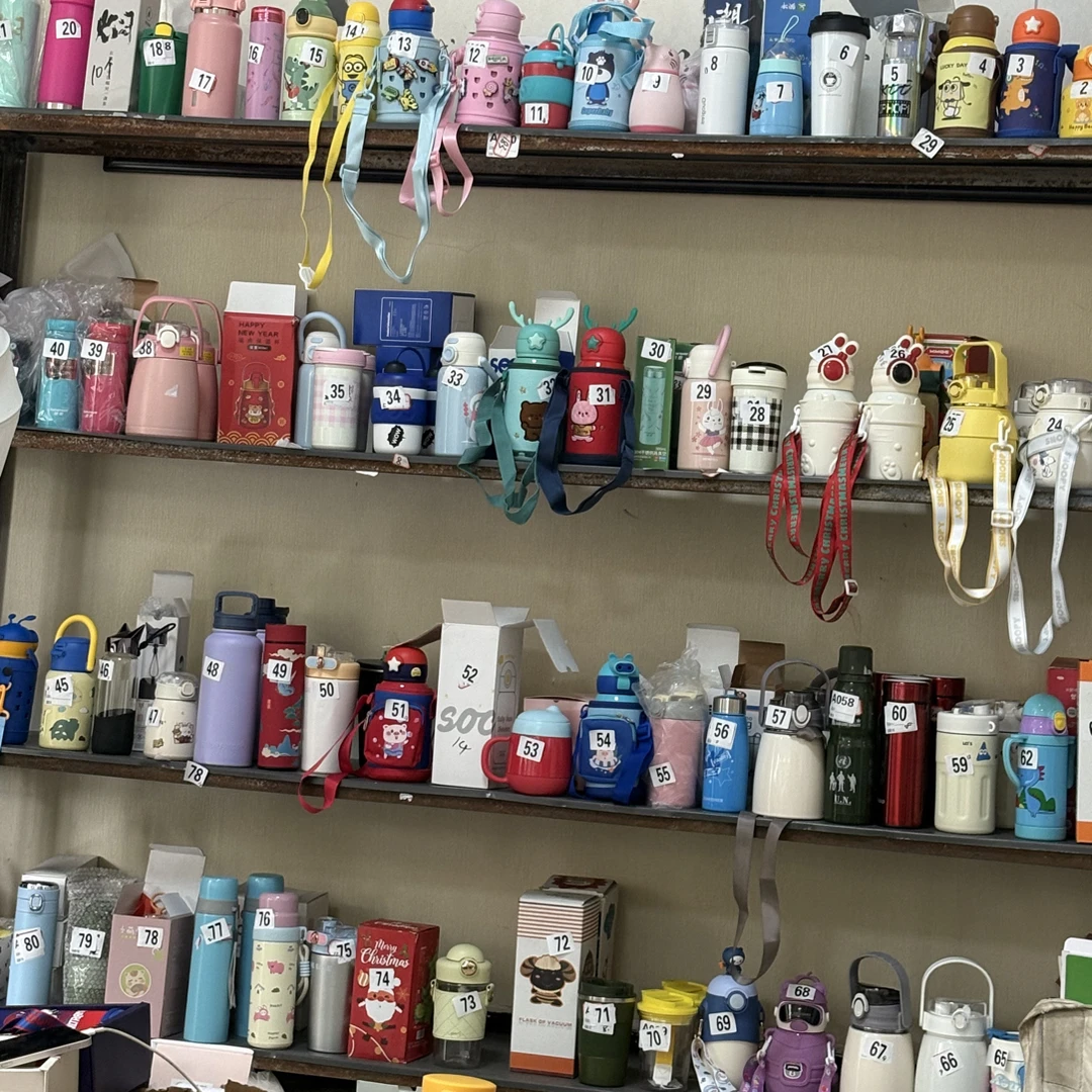 可爱便携保温杯316吸管杯儿童夏天适用直饮弹跳杯