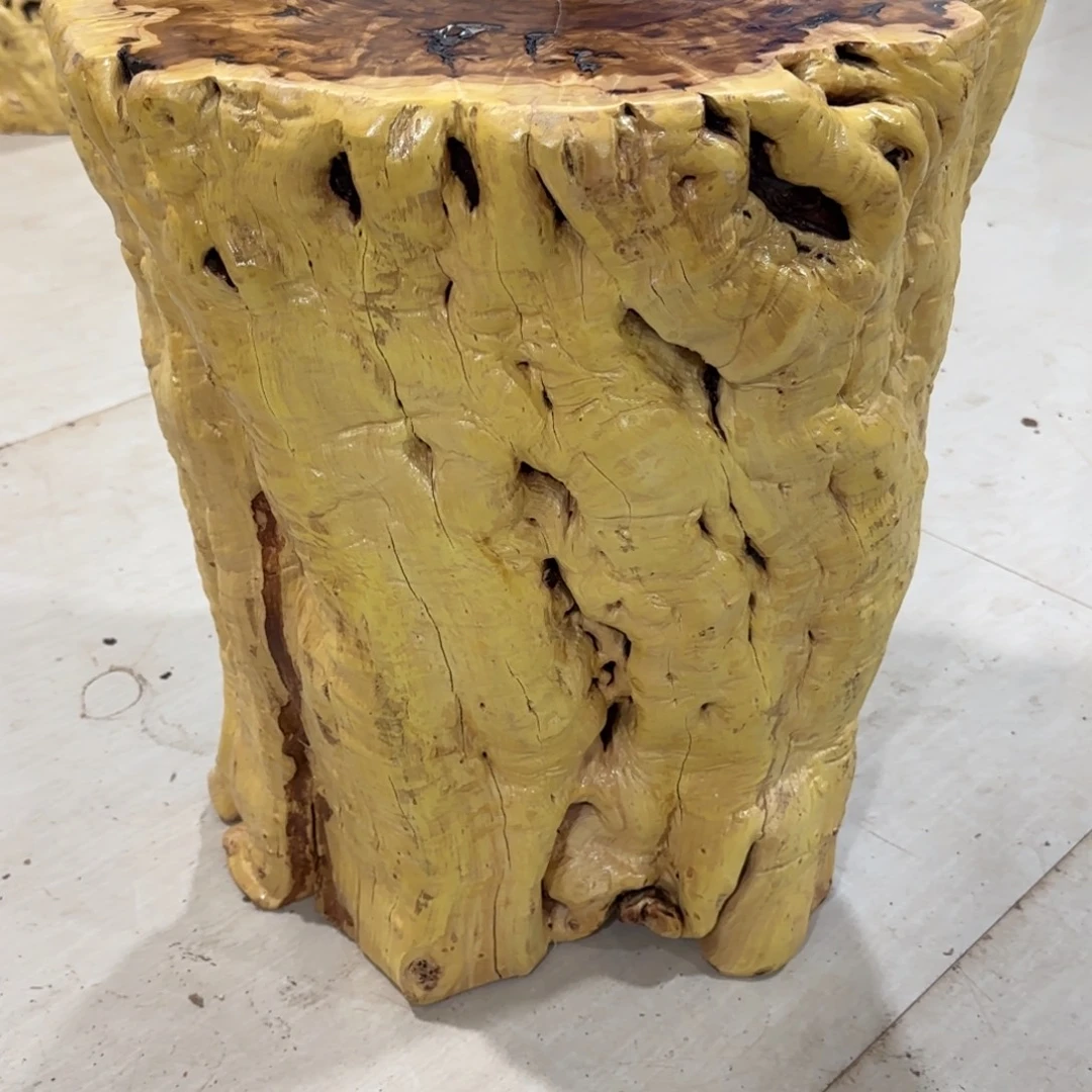 小***花龙纹鸡心枣木手工艺品