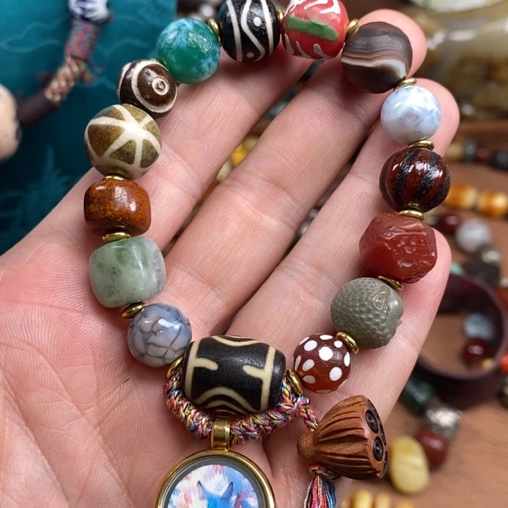 未镶嵌手链玛瑙/玉髓