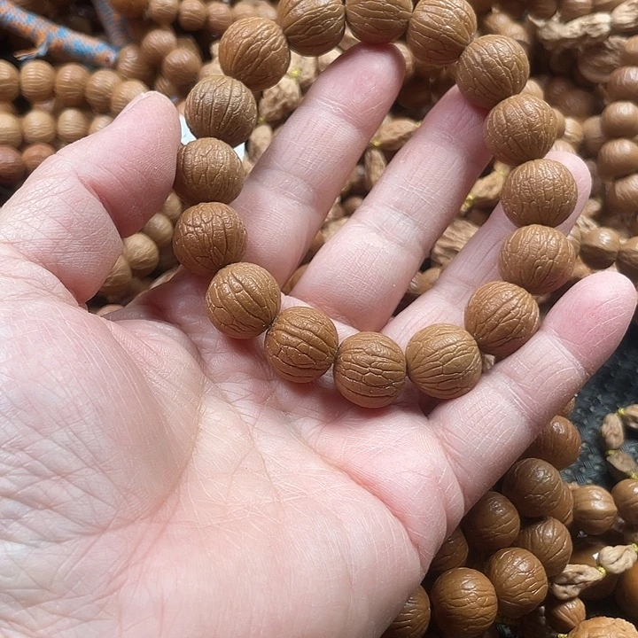 手串草珠菩提1.5麒麟纹同尺聚宝盆