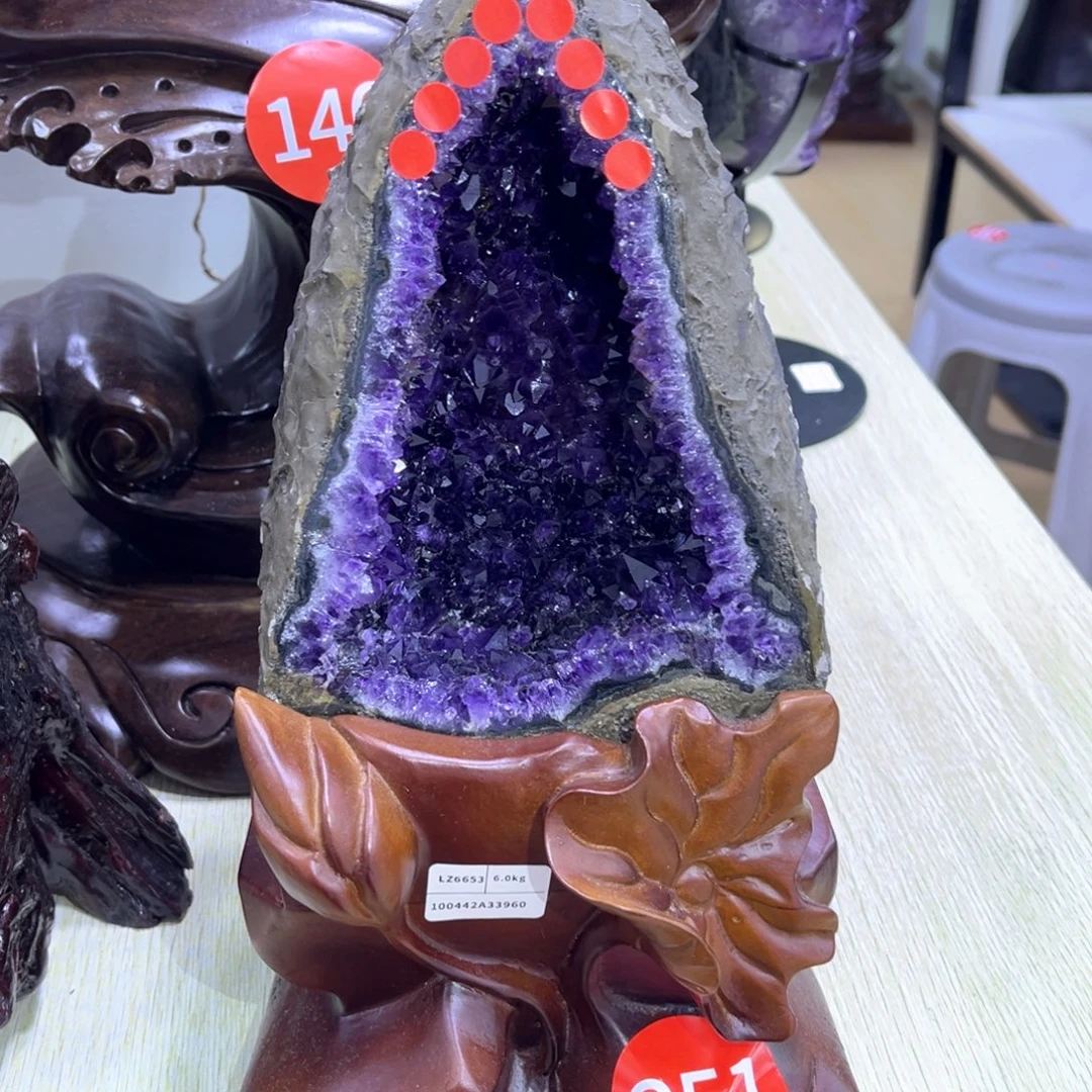 未镶嵌大型摆件（非配饰）紫晶懂