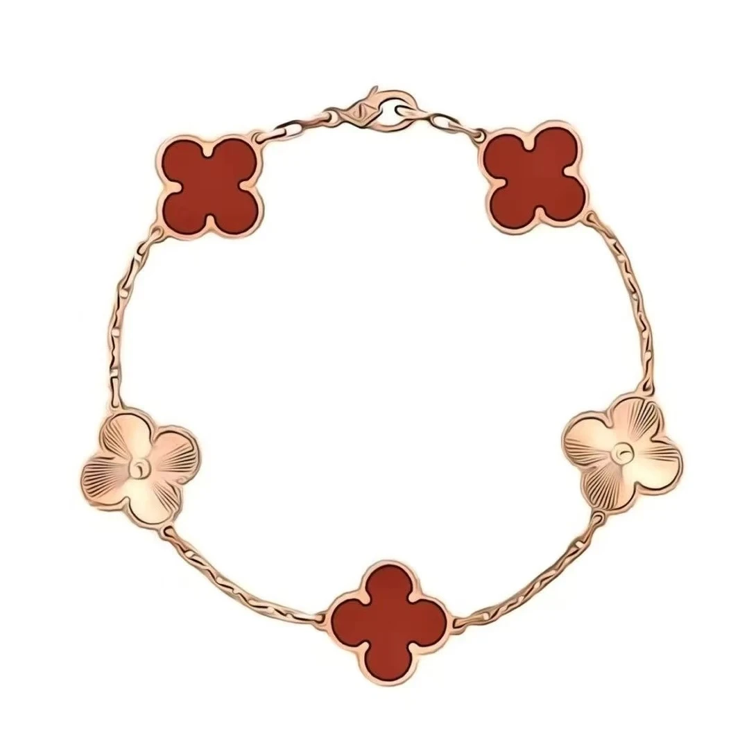 时尚款 经典五花手链【间钻】·