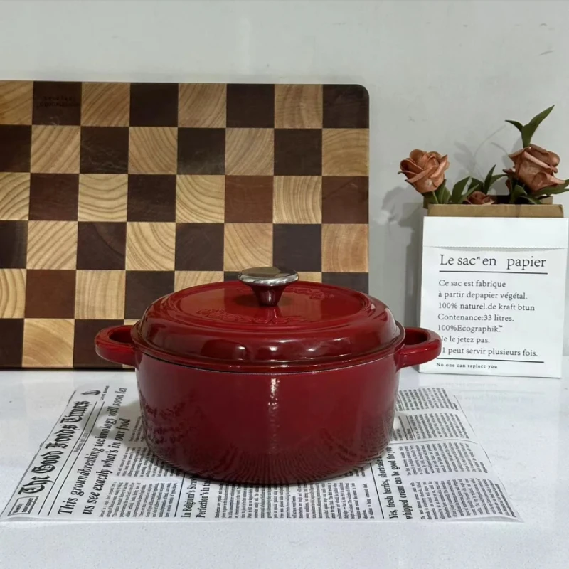 【Success】外贸款地狱厨房珐琅炖锅-22cm