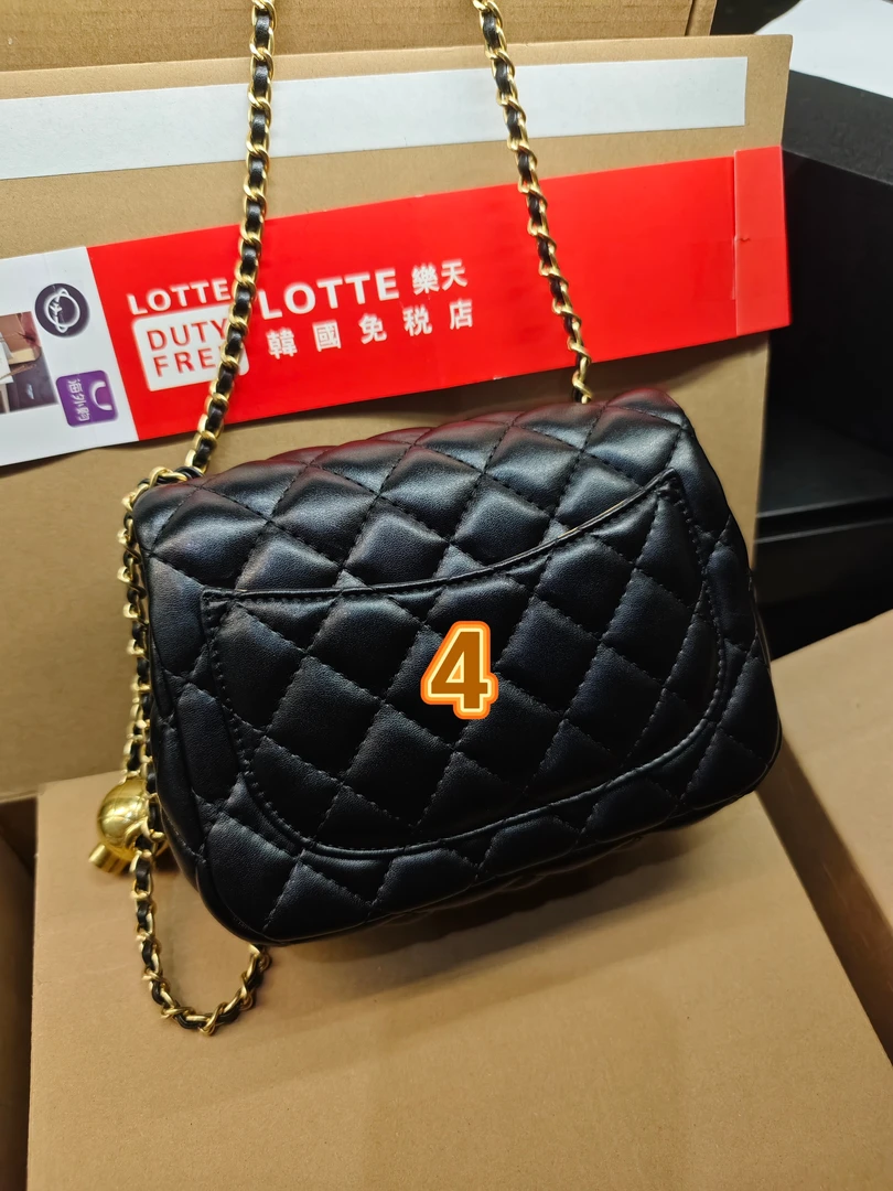 4号（H）轻奢时尚方胖子菱格链条包10113#