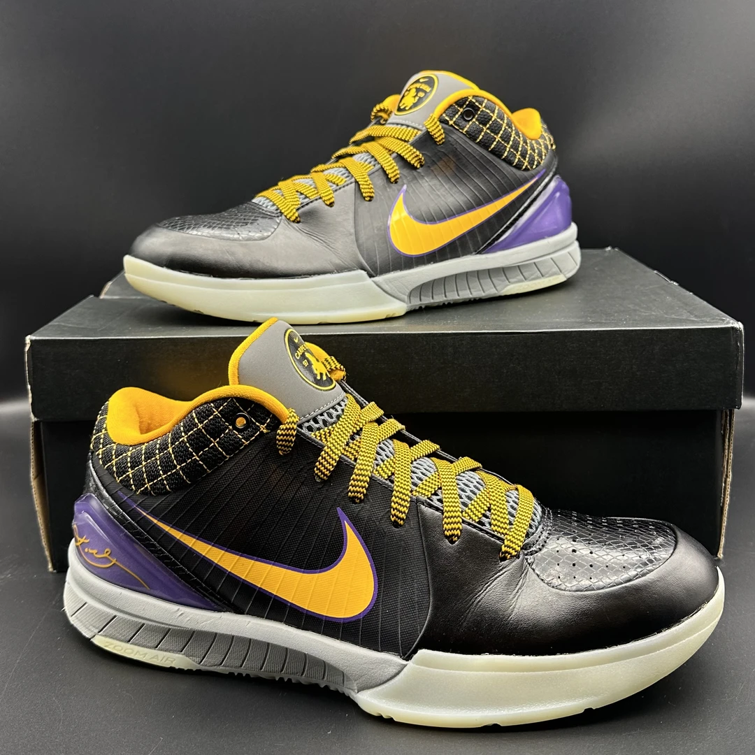 （43码）Nike Kobe4 篮球鞋/及时行乐/二手正品 配盒/AV6339-001