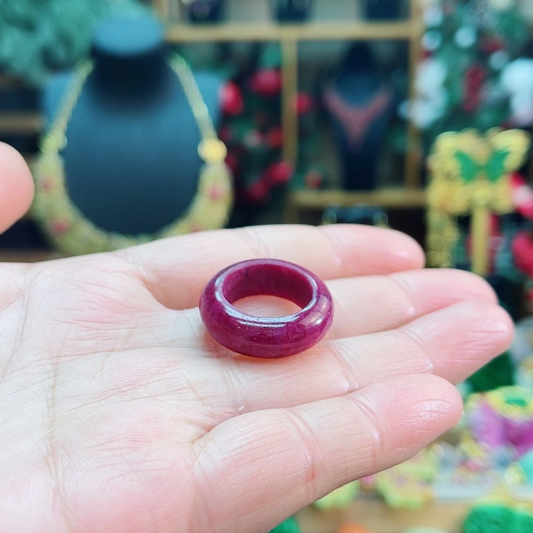 未镶嵌戒圈红宝石48小时鉴赏期