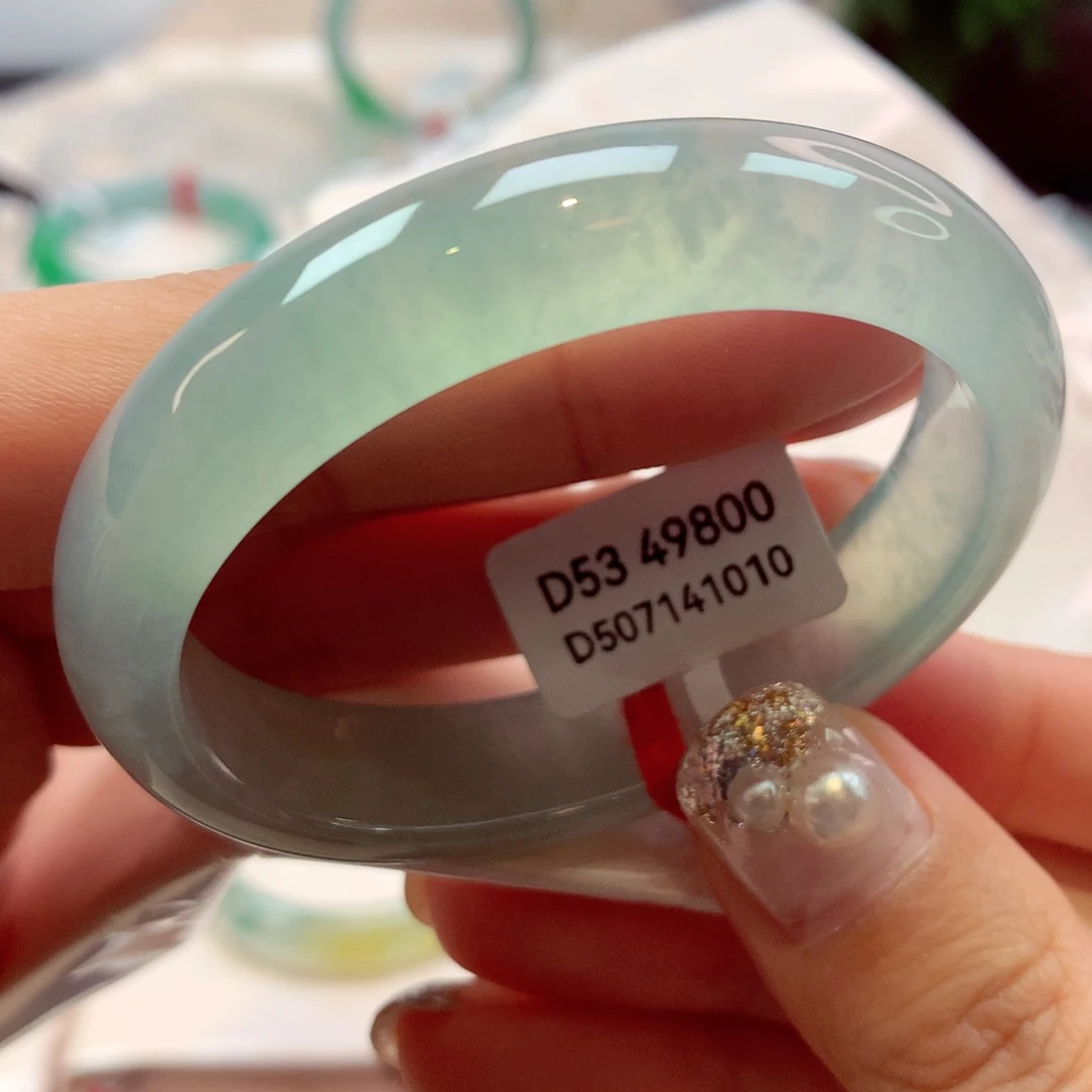 未镶嵌手镯翡翠44号贵妃77