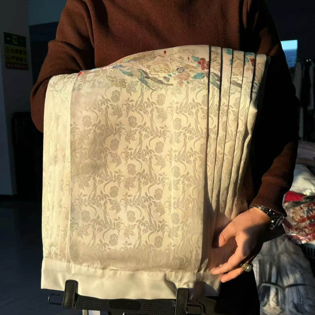 【白月光】重工花鸟国风马面裙