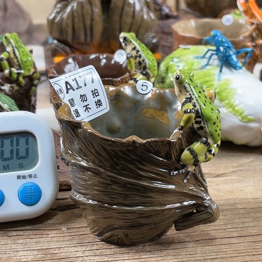 杯木*。祝老师陶艺作品欣赏