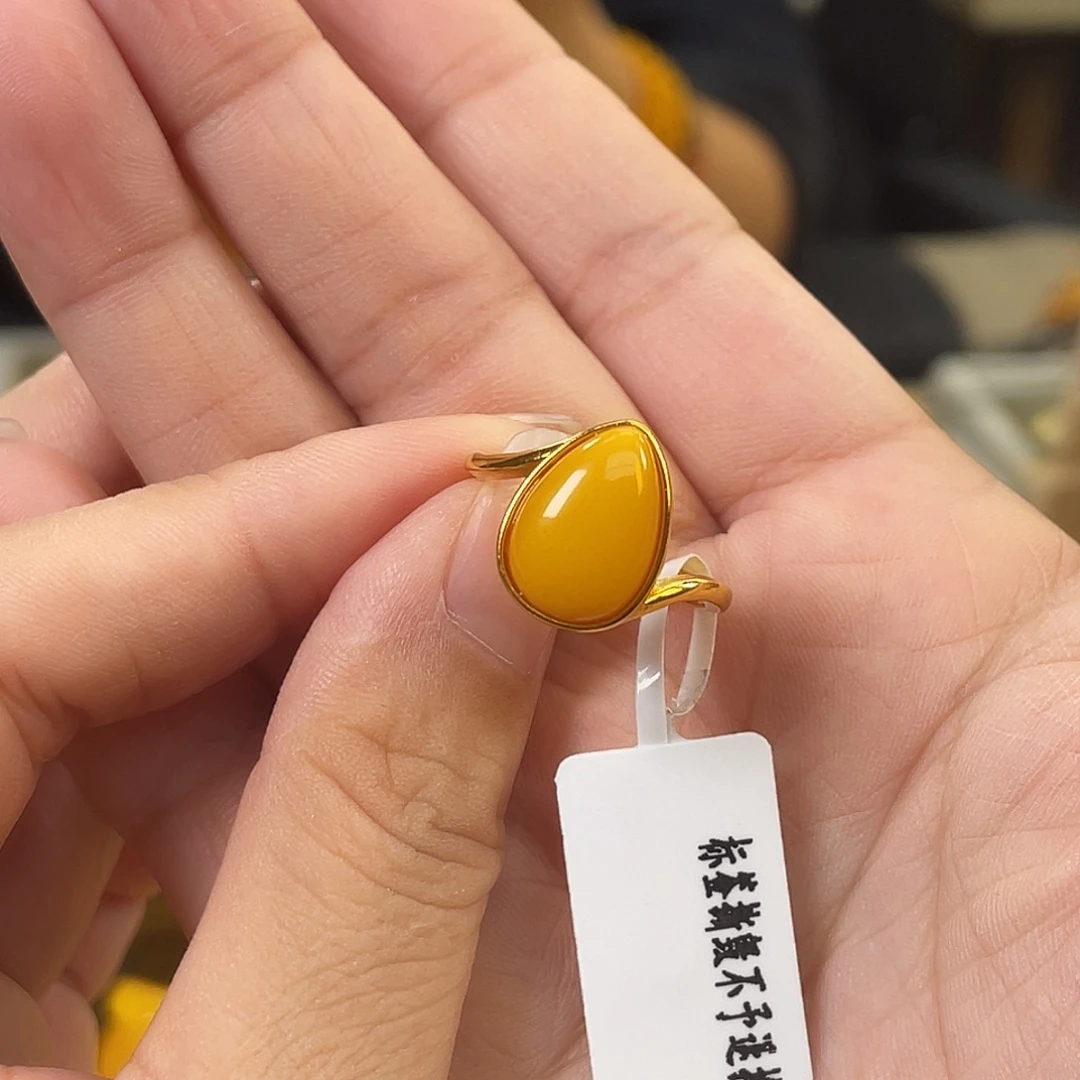 琥珀银S925镶嵌裸石多样性发其一h