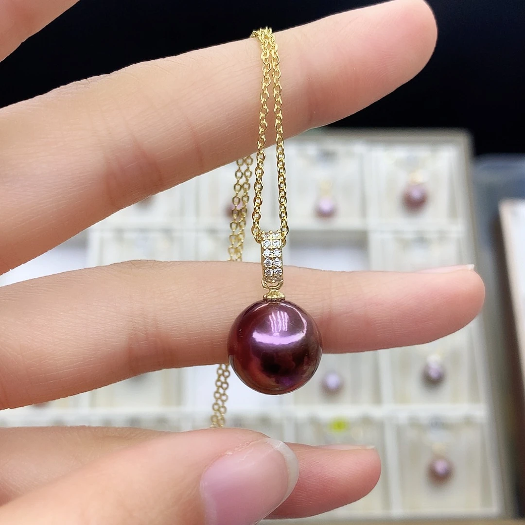 淡水珍珠颈饰合金