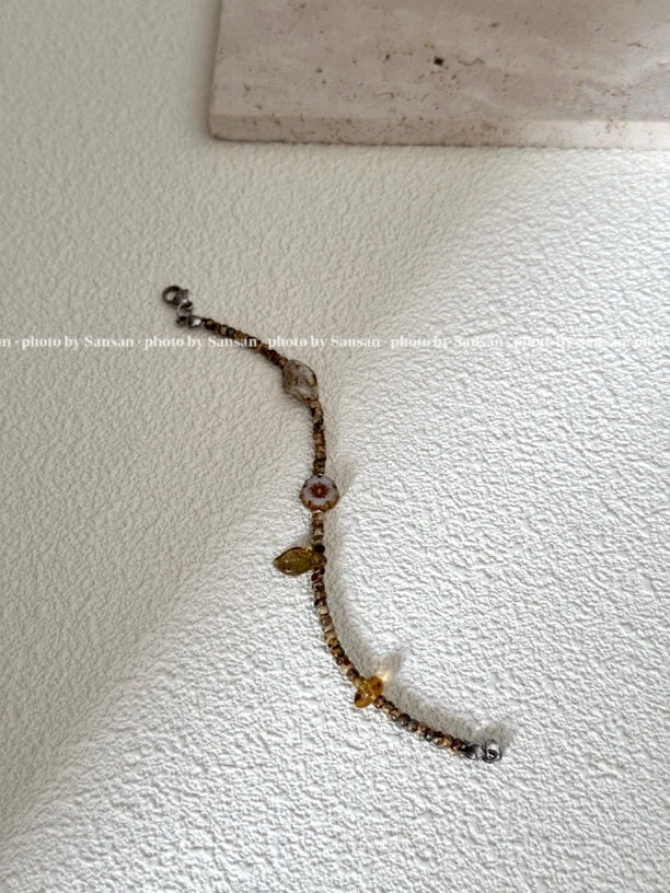 一叶知秋|原创手作捷克珠手链下单备注手围