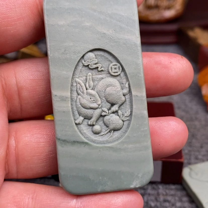 【闪购商品】原石雕刻手把件