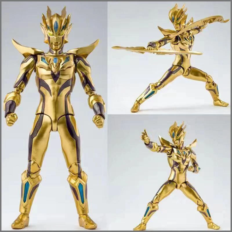 shf终极闪耀赛罗黄金赛罗关节超可动奥特曼手办公仔儿童玩具礼物