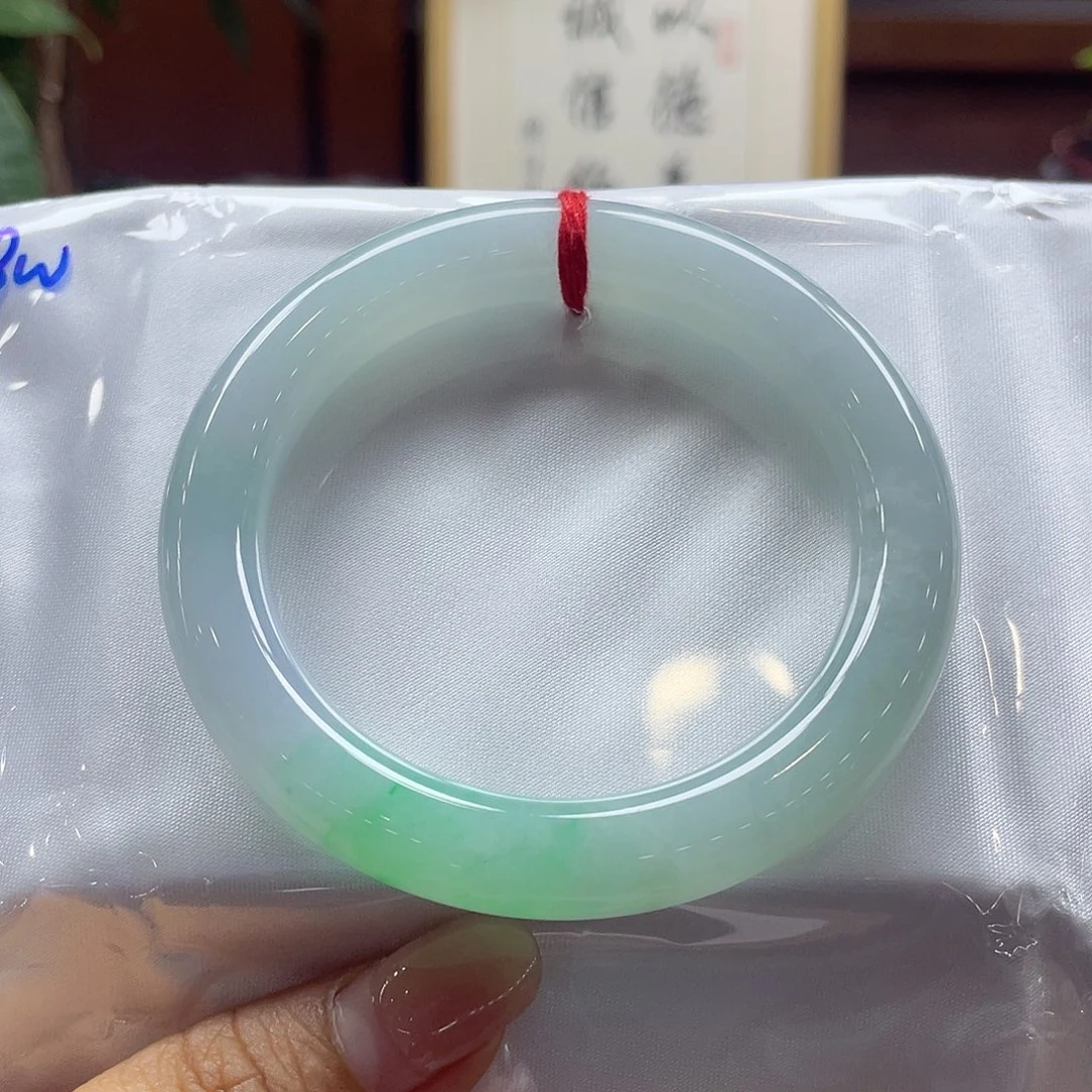 翡翠未镶嵌手镯29 号链接