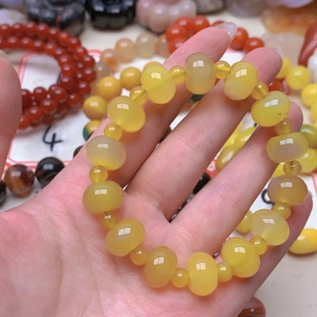 【闪购商品】未镶嵌玛瑙/玉髓珠宝半成品疯*