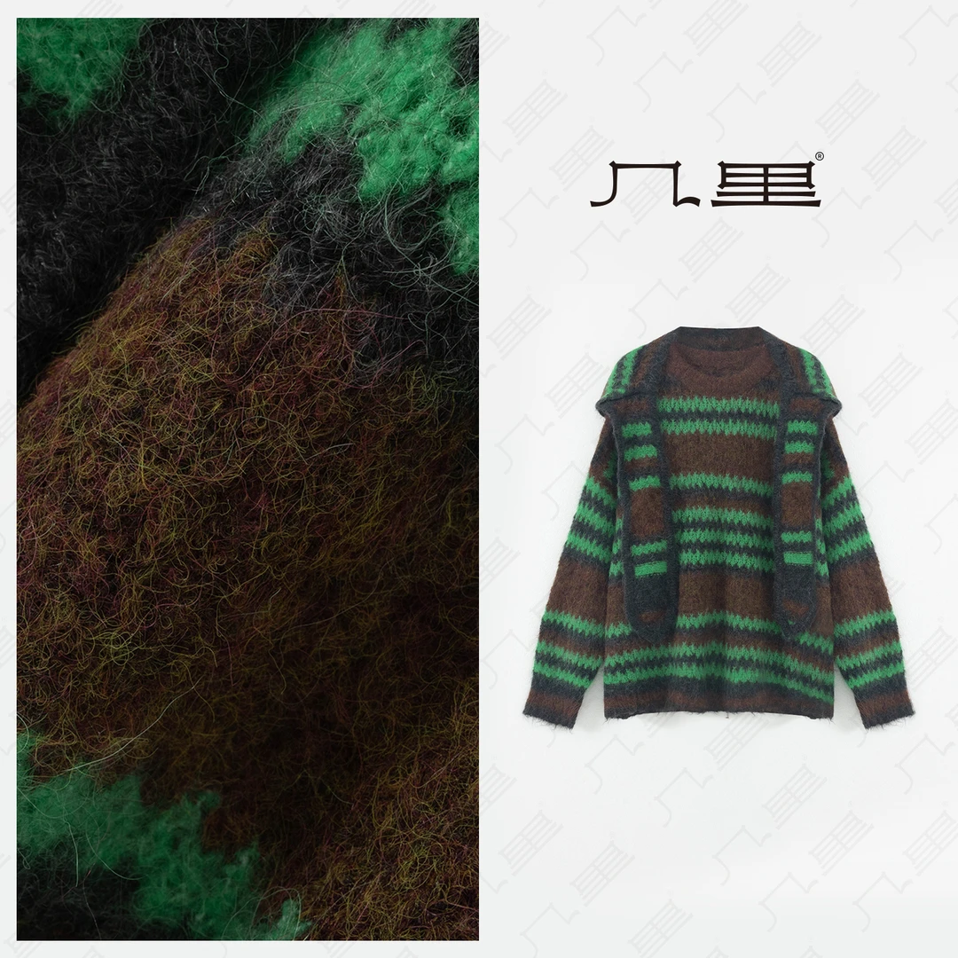 几里与麻  百搭复古文艺长袖毛衣衣长63胸围136 2081988