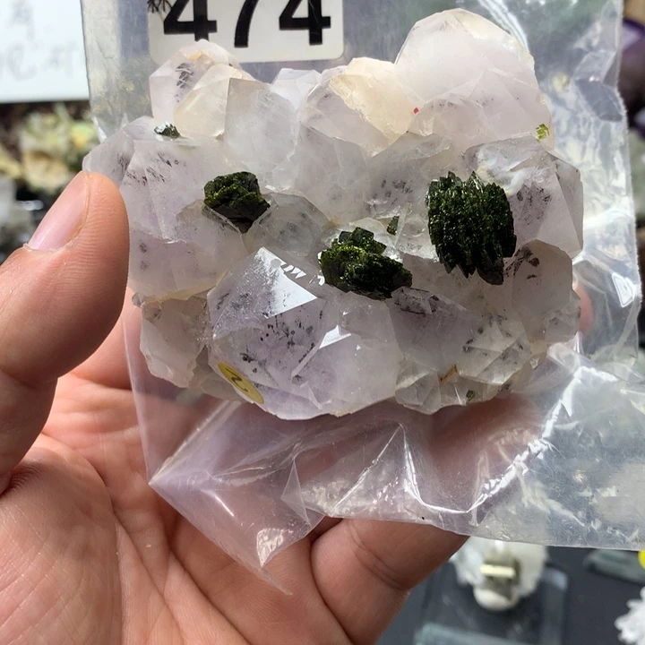 紫晶珠宝半成品未镶嵌湾**鈺474