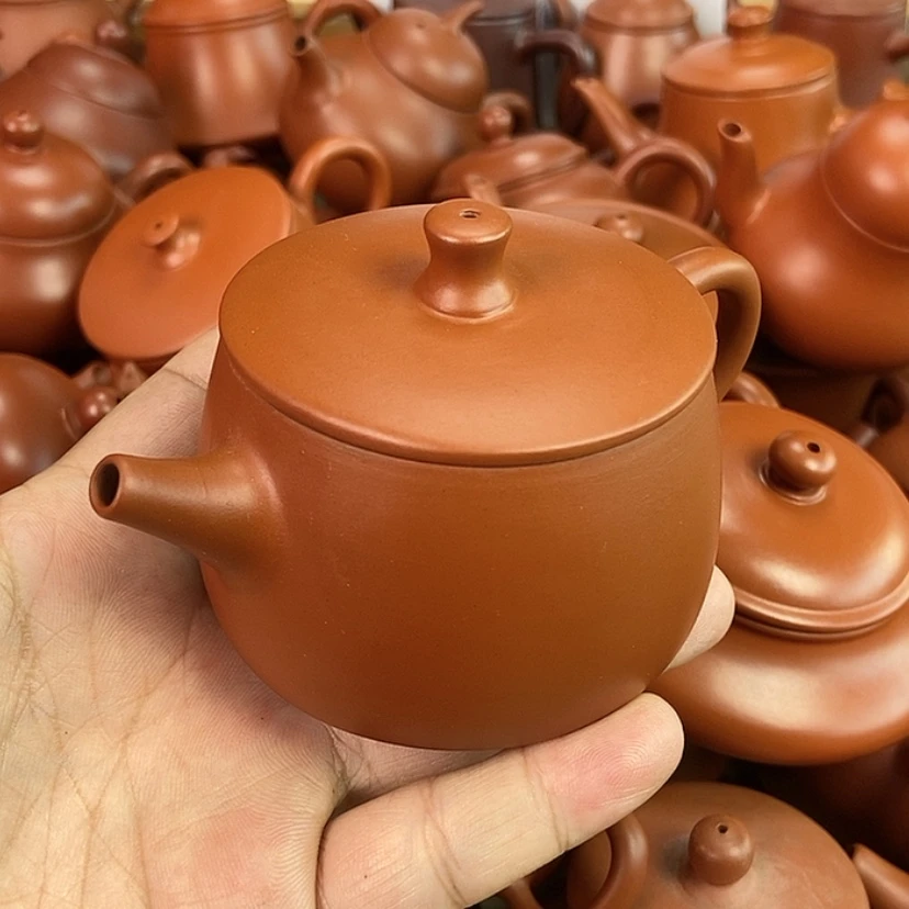 【闪购商品】茶壶朱泥130cc000000000000000