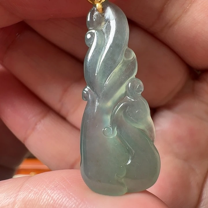 翡翠18K金镶嵌手镯翡翠460