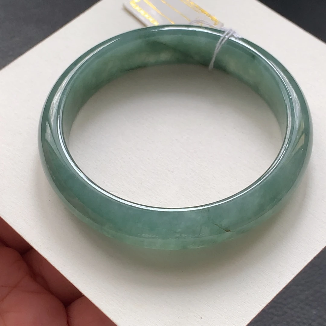 翡翠未镶嵌手镯2号54.2-11.6-6.9