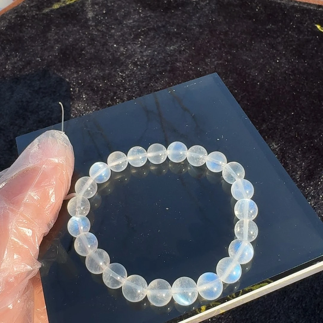 月光石手链未镶嵌袋*