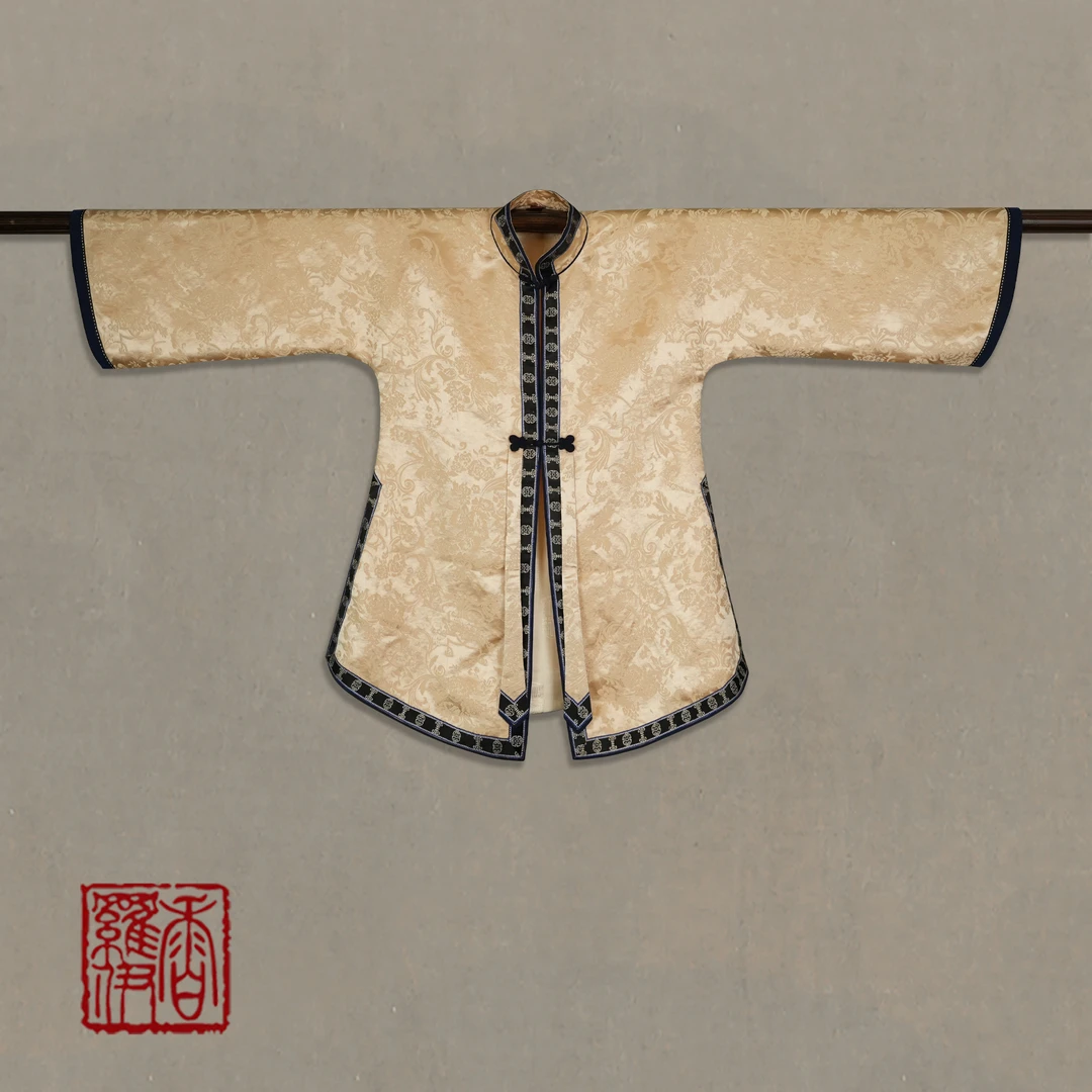香罗伊【祁丝】传统复古提花上衣