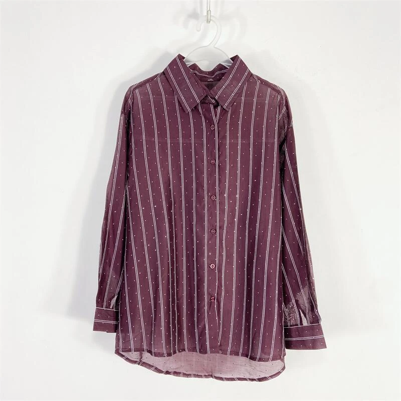 【77衣橱】EY3653精品女装上衣长袖衬衫【红人上新】