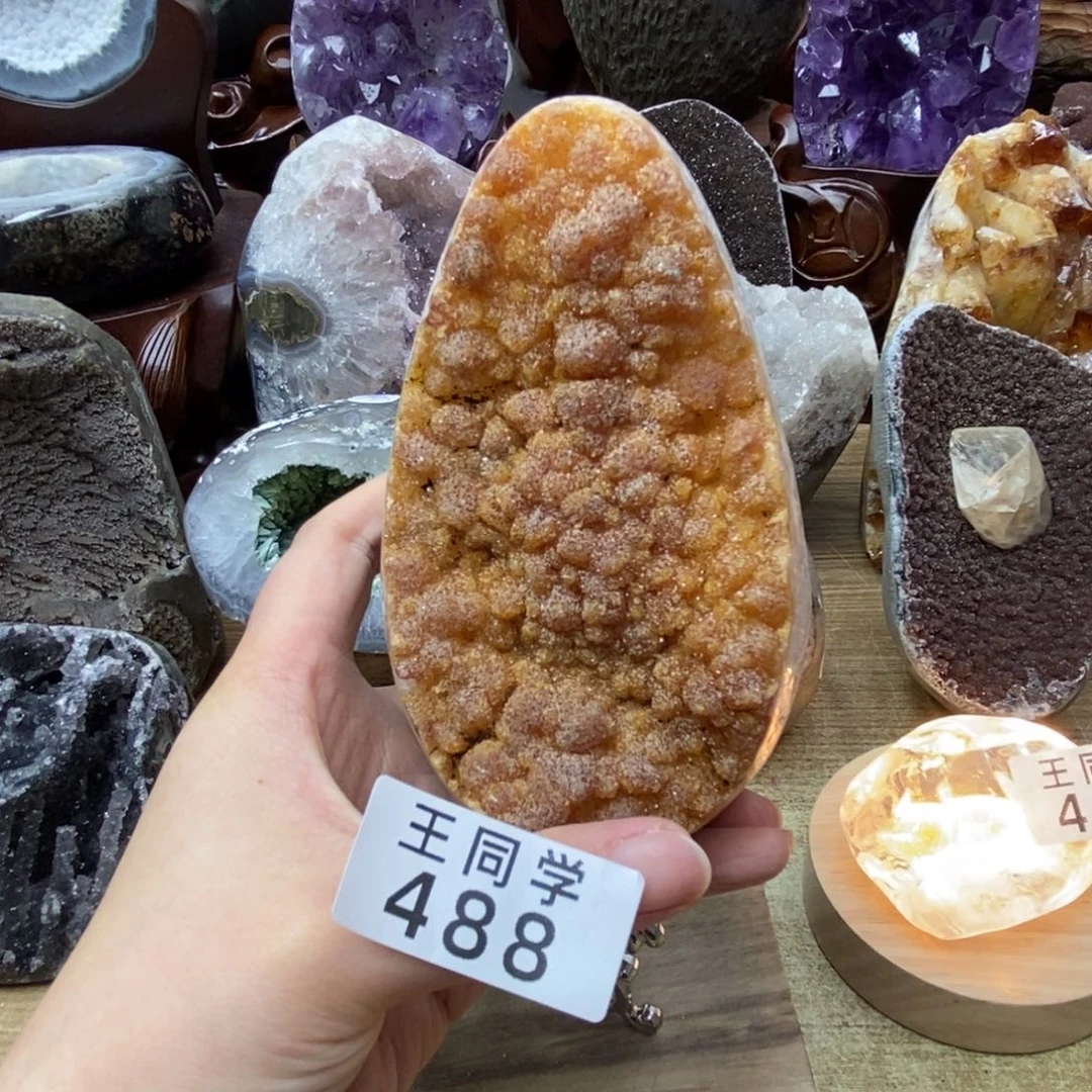 未镶嵌珠宝半成品水晶488