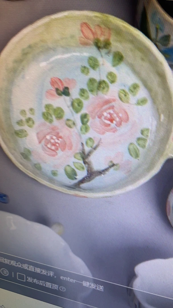 手工手绘高温釉下彩陶瓷