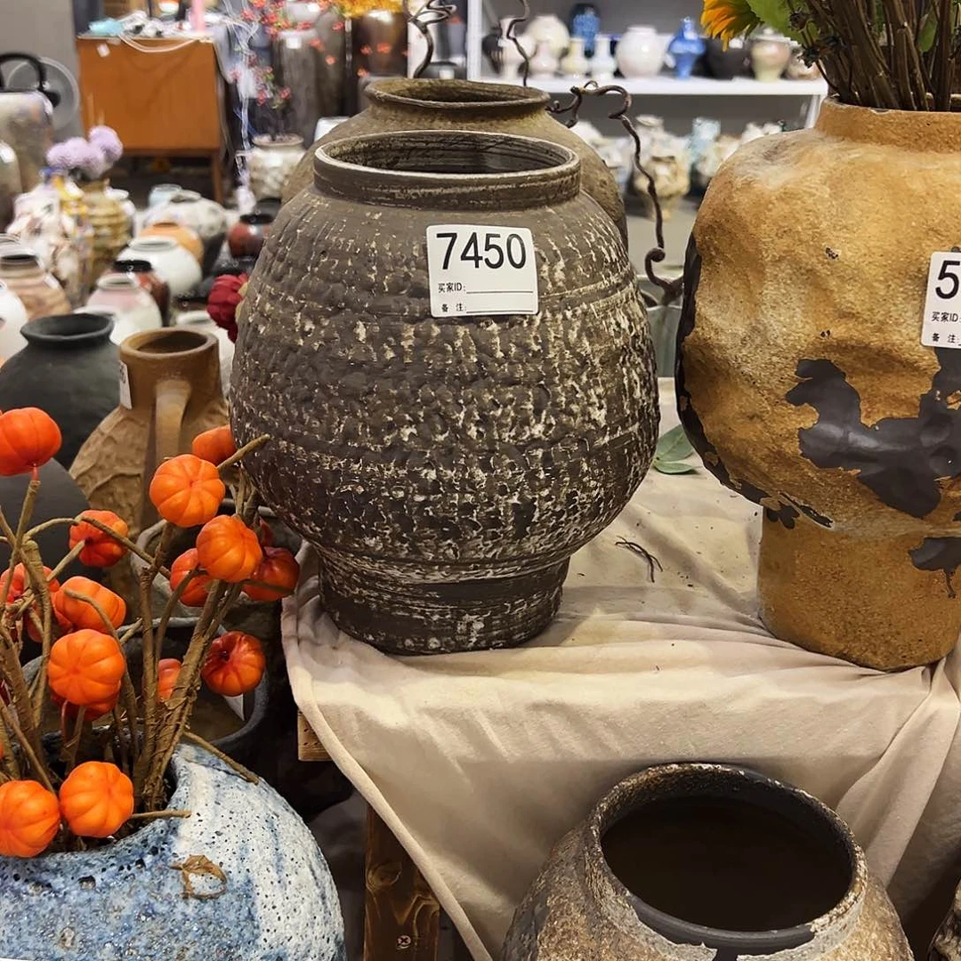 瓶所***愿7450高26口12陶瓷花瓶无孔