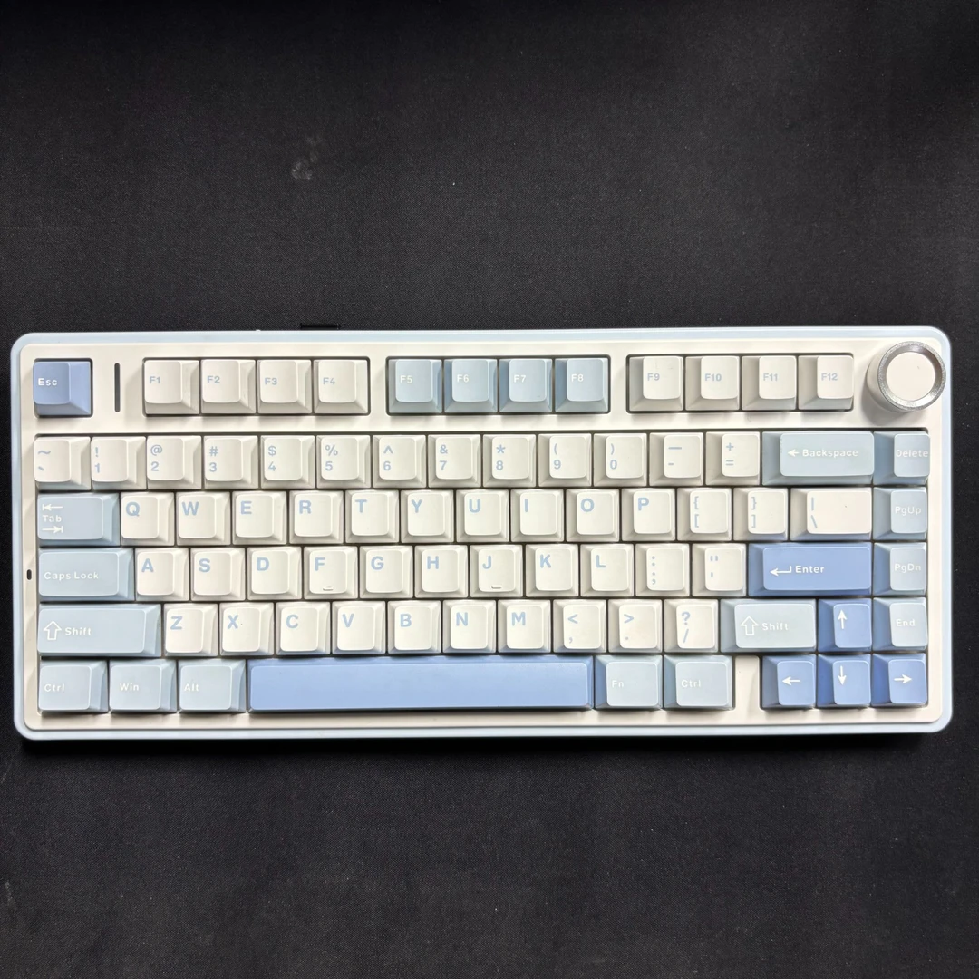 95新  F75三模rgb灯客制化机械键盘