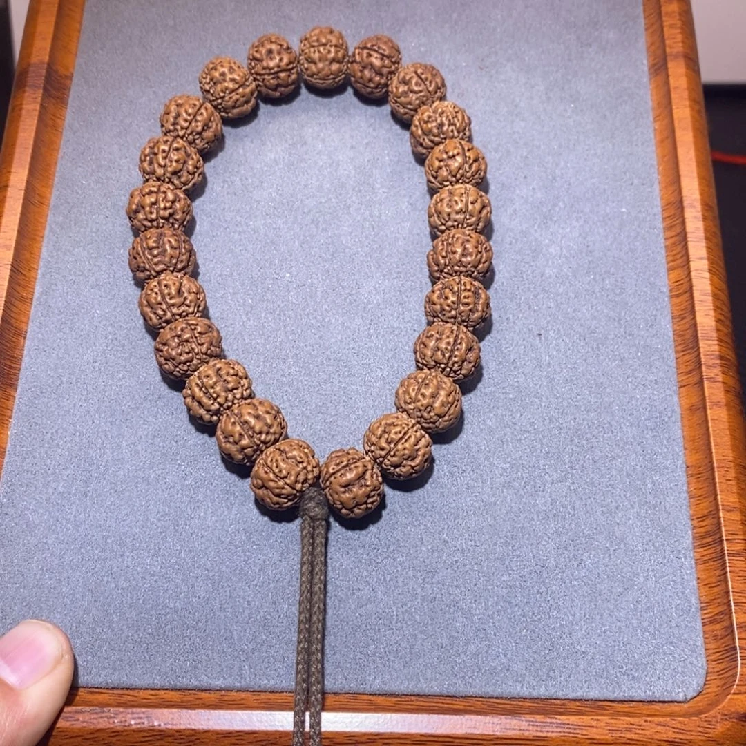 金刚菩提手串004古树龙珠16.2