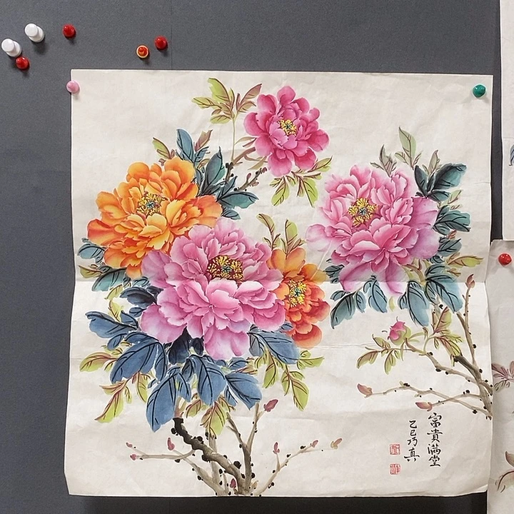 国画平价书画石巧珍70/70