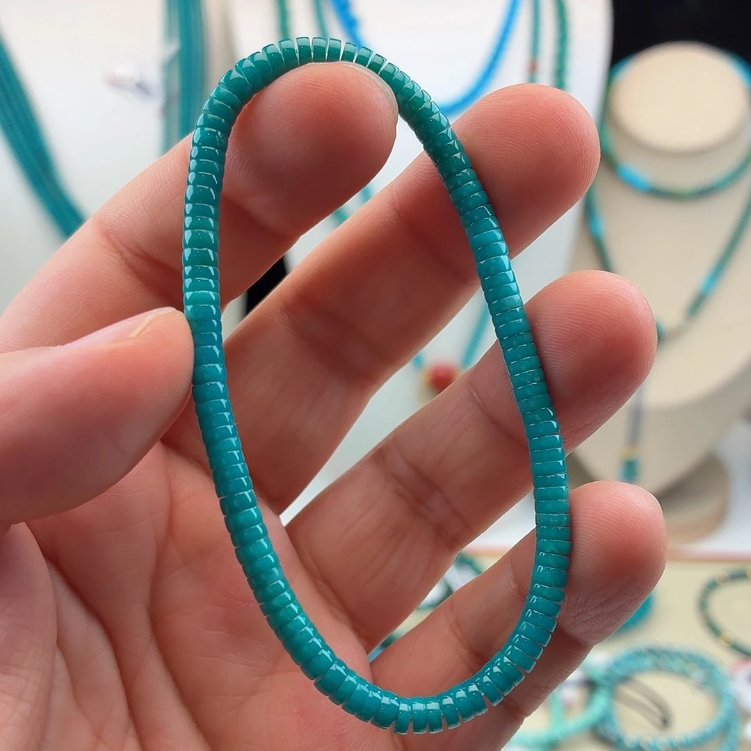 未镶嵌绿松石绿松石4mm