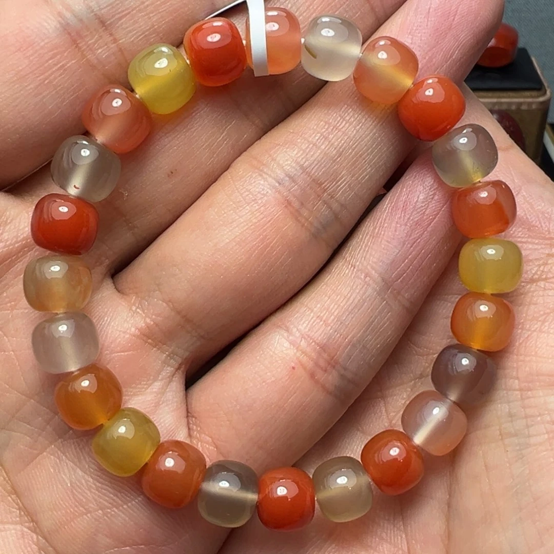 南红玛瑙未镶嵌颈饰