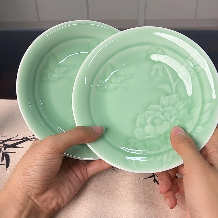 龙泉云间青瓷小米茶器