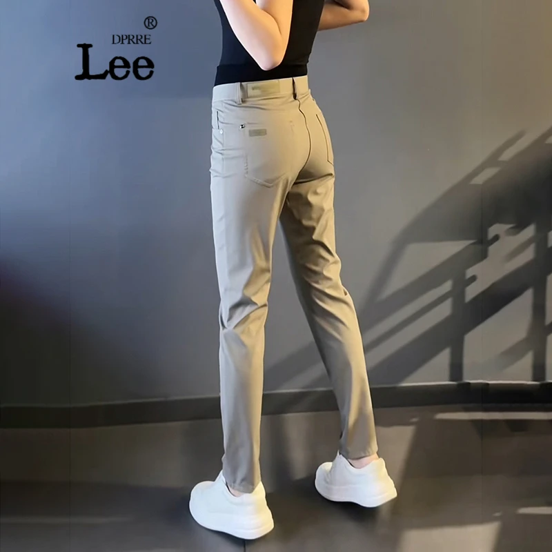 直筒长裤休闲时尚高级感大码新款裤子男款舒适高档秋冬商务男裤潮