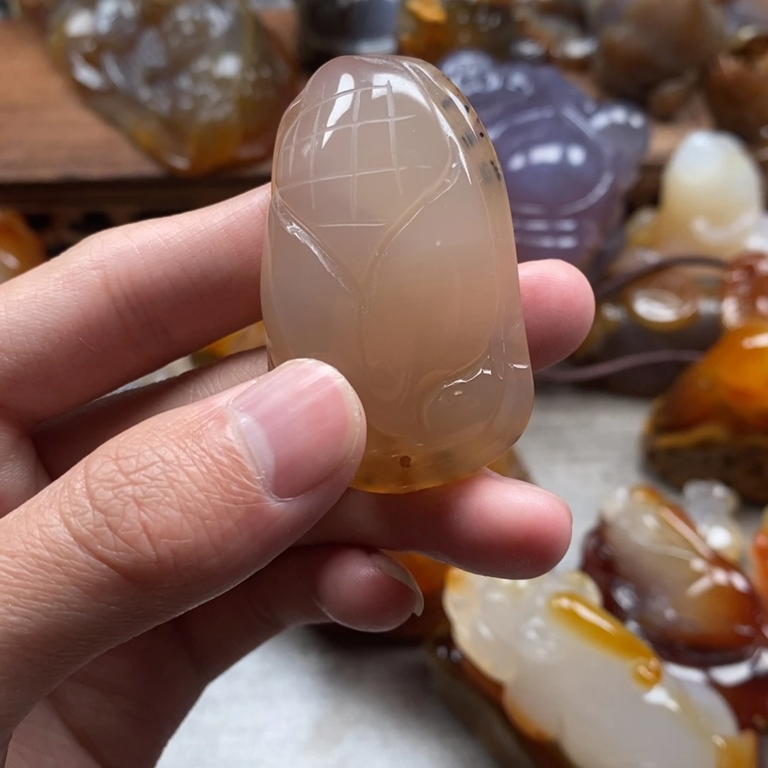 玛瑙/玉髓未镶嵌颈饰